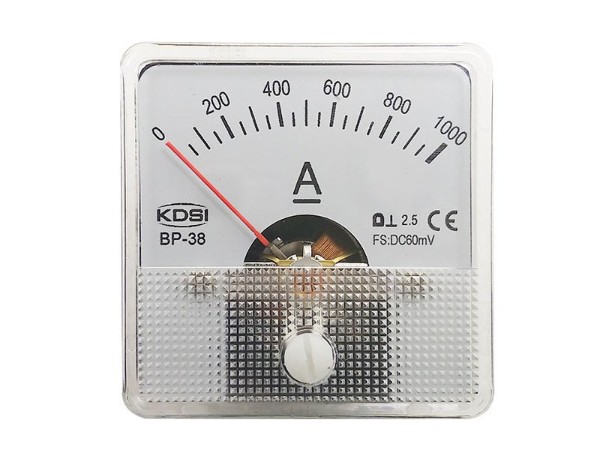 KDSI机械设备用指针表BP-38 DC60mV1000A 直流电流表  厂家供应