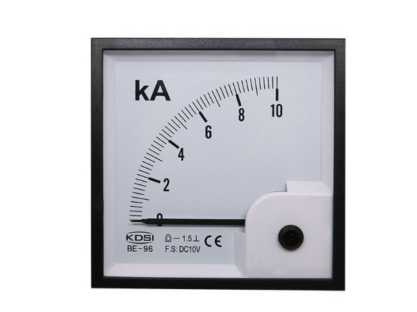 KDSI指针式地铁电柜设备用表 BE-96 DC10V10KA 直流电流表 厂家直销