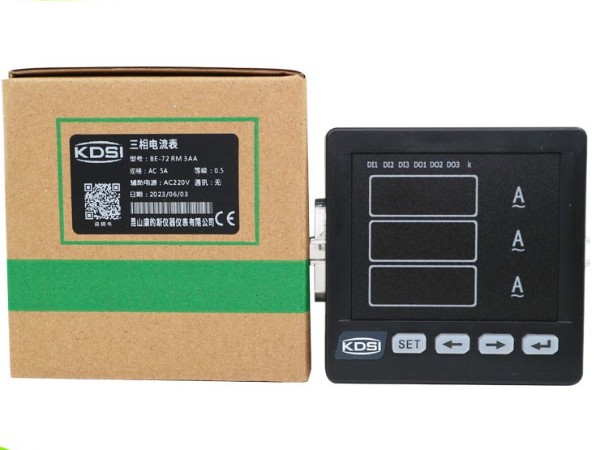 KDSI三交流电流数显表BE-72 RM 3AA AC5A  220V 量程可定制
