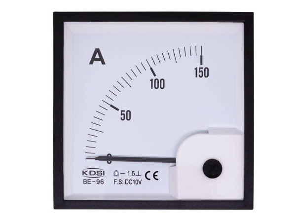 KDSI指针式直流电流表BE-96 DC10V150A 配电柜设备仪表 固定式安装电表