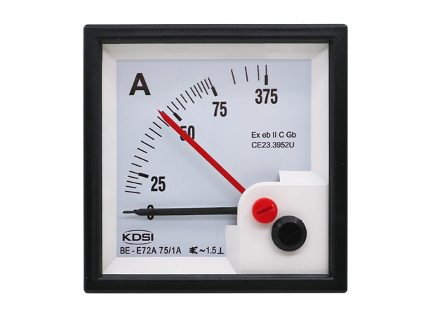 防爆表BE-E72A-AC75-1A-5倍双针