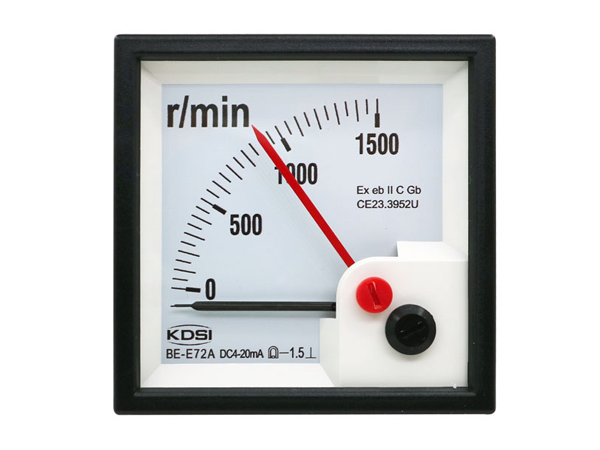 防爆表BE-E72A-DC4-20mA-1500r-min双针