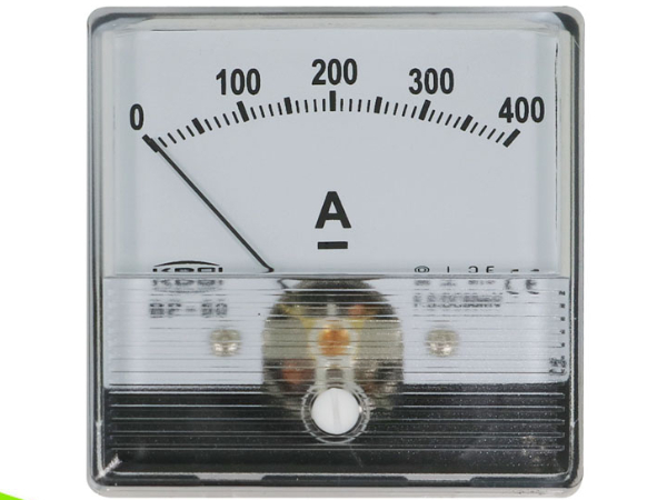 KDSI指针式电焊机用表BP-60N DC60mV400A 直流电流表 抗震动 固定式安装电表